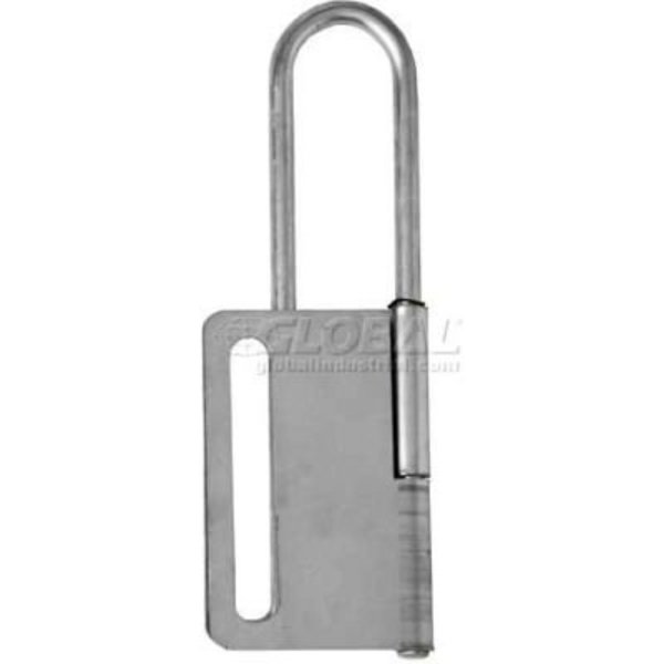 Horizon Mfg Horizon Mfg. Heavy Duty Lockout Tagout Hasp - 3-1/2" Shackle, Gray 5510